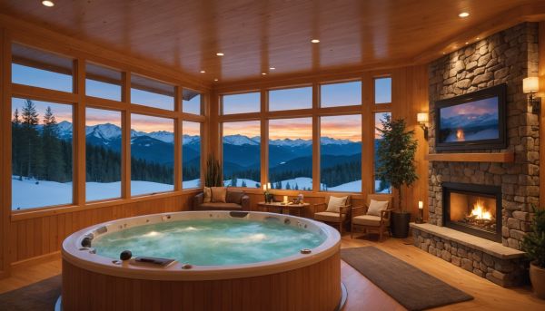 Comment se détendre au spa après une journée de ski ?